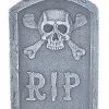 Spirit Halloween 15 Inch Skull And Bones Tombstone
