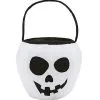 Spirit Halloween Skull Plush Treat Bucket