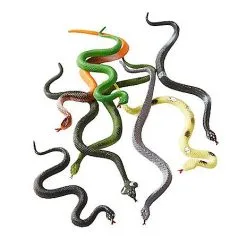 Spirit Halloween Mini Snakes - 10 Pack