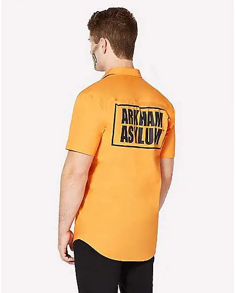 Spirit Halloween Arkham Inmate Work Shirt - Suicide Squad - Image 2