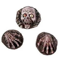 Spirit Halloween Decaying Zombie Groundbreaker Prop
