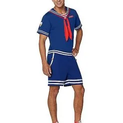 Spirit Halloween Adult Steve Scoops Ahoy Costume - Stranger Things