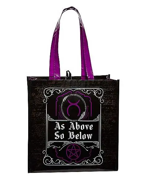 Spirit Halloween As Above So Below Tote Bag
