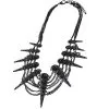 Spirit Halloween Black Chain Link Necklace