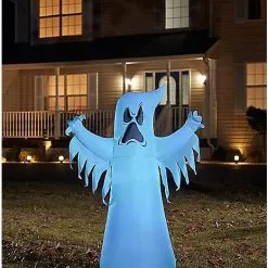 Spirit Halloween 4 Ft LED Ghost Inflatable Decoration