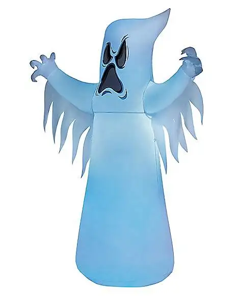 Spirit Halloween 4 Ft LED Ghost Inflatable Decoration - Image 2