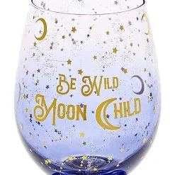 Spirit Halloween Be Wild Moon Child Stemless Glass - 22 Oz.