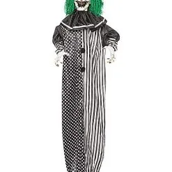 Spirit Halloween 5 Ft Animated Light-Up Clown Hanging Prop - Decorations