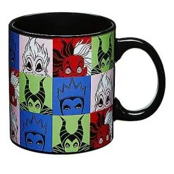 Spirit Halloween Faces Disney Villains Coffee Mug - 20 Oz.