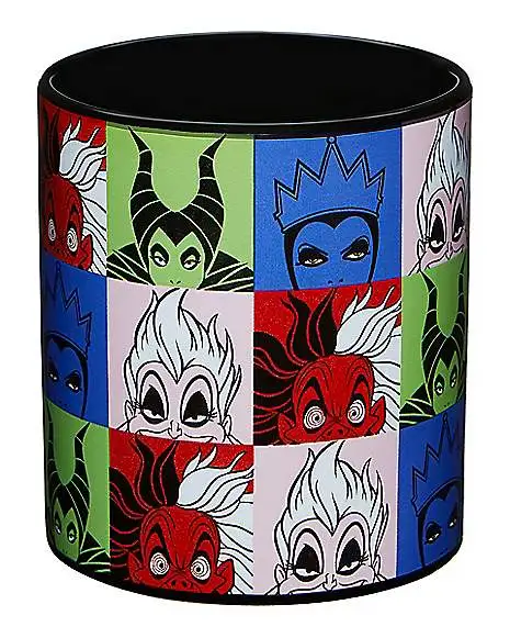 Spirit Halloween Faces Disney Villains Coffee Mug - 20 Oz. - Image 2