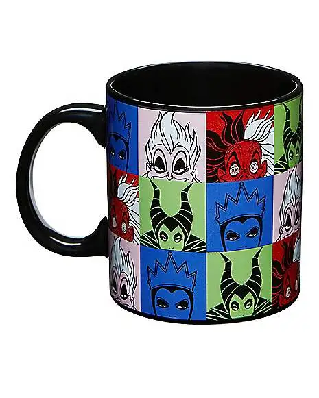 Spirit Halloween Faces Disney Villains Coffee Mug - 20 Oz. - Image 3