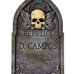 Spirit Halloween 21 Inch D. Campos Tombstone - Decorations