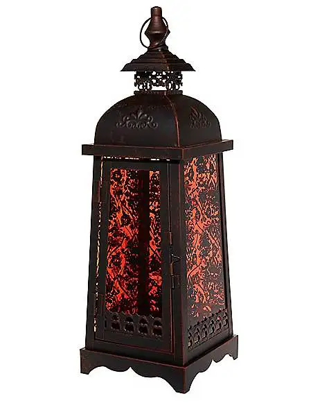 Spirit Halloween Gothic Noir Lantern - Image 3