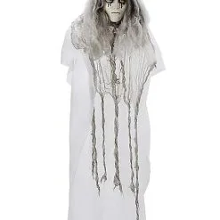 Spirit Halloween 3 Ft Hanging Creepy Floating Ghost Decoration
