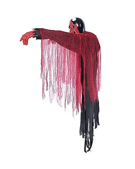 Spirit Halloween 4 Ft Light-Up Hanging Vintage Devil Decoration - Image 3