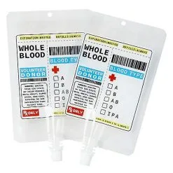 Spirit Halloween Nurse Blood Bag Flask