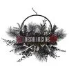 Spirit Halloween Gothic Noir Dead Inside Wreath