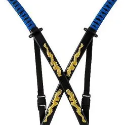 Spirit Halloween Kids Blue Ninja Swords With Harness