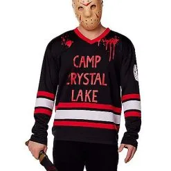Spirit Halloween Camp Crystal Lake Hockey Jersey - Friday The 13th