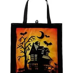 Spirit Halloween Haunted House Candy Window Tote Bag