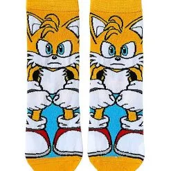 Spirit Halloween Tails Crew Socks - Sonic The Hedgehog