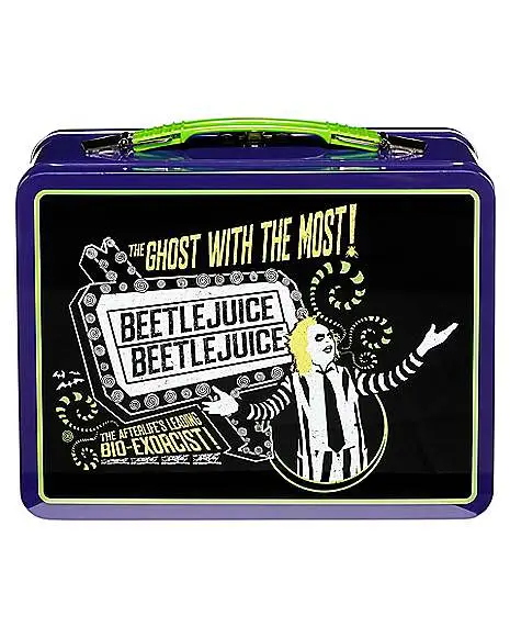 Spirit Halloween Beetlejuice Lunch Box - Image 4
