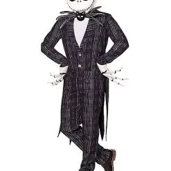 Spirit Halloween Adult Jack Skellington Costume Deluxe - The Nightmare Before Christmas