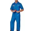 Spirit Halloween Adult Rod's Pipe And Drain Jumpsuit Costume
