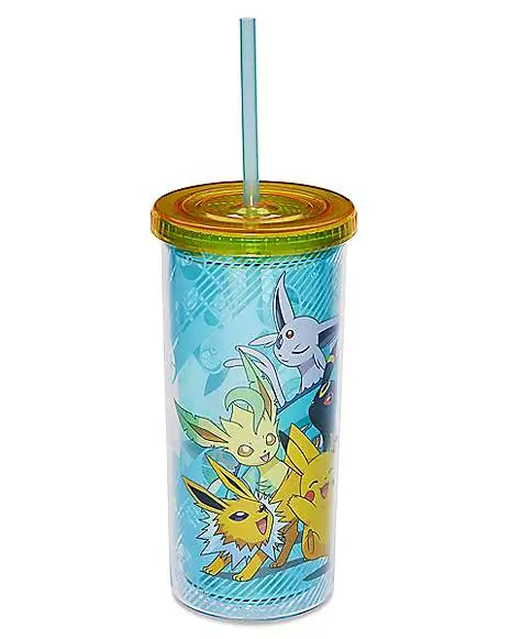 Spirit Halloween Pokemon Cup With Straw – 20 Oz. - Image 2