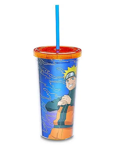 Spirit Halloween Naruto Pose Cup With Straw 20 Oz. - Naruto Shippudden - Image 2