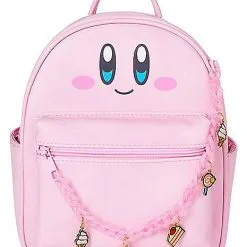 Spirit Halloween Kirby Mini Backpack With Chain