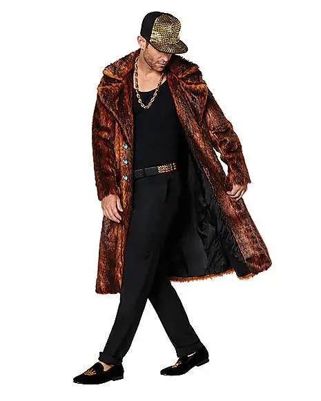 Spirit Halloween Faux Fur Coat